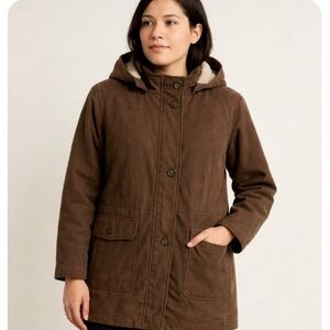 Forecaster Of Boston | Faux Suede Parka Jacket
